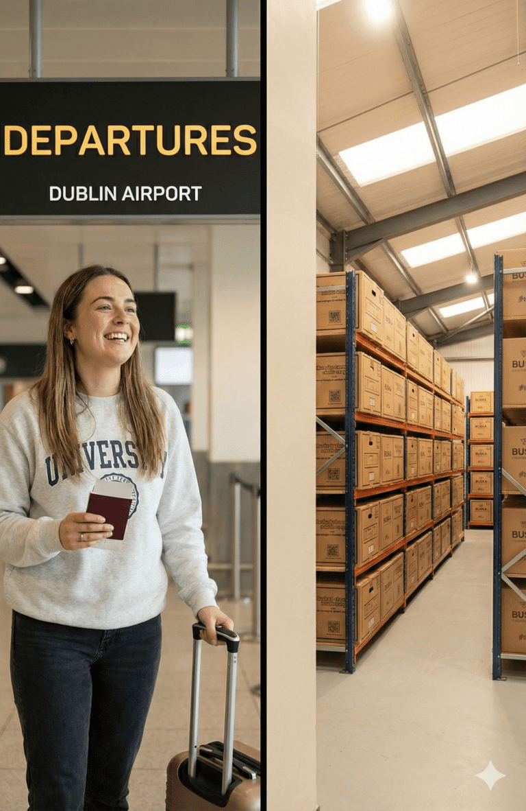 Student Storage Dublin, Dublin Student Storage, Student Storage Ireland